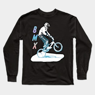 bmx race Long Sleeve T-Shirt